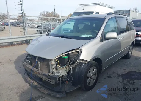 2005 Toyota Sienna Xle из США, поврежденный, VIN 5TDZA22C15S251377